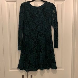 Pink Martini Green Lace dress